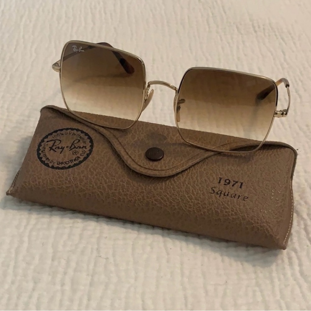 Ray Ban 1971 Retro Square Sunglasses